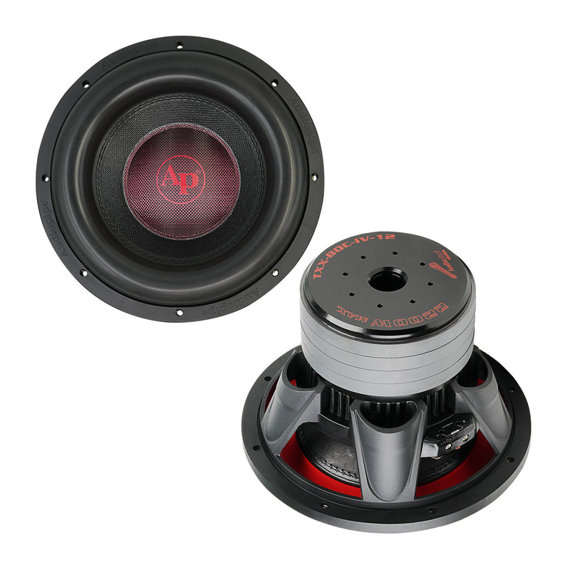 12" Quad Stack Composite Cone Subwoofer (TXX-BDC-IV-12)