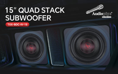 TXX-BDC-III-15 15" Triple Stack Composite Cone Subwoofer