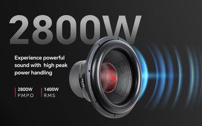 TXX-BDC-III-15 15" Triple Stack Composite Cone Subwoofer