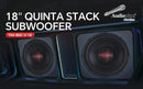 18" Quinta Stack Composite Cone Subwoofer (TXX-BDC-V-18)