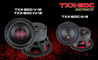 8" Triple Stack Composite Cone Subwoofer (TXX-BDC-III-8)