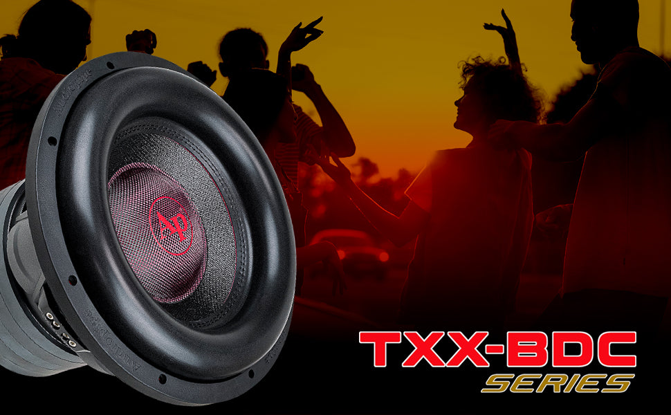 8" Triple Stack Composite Cone Subwoofer (TXX-BDC-III-8)