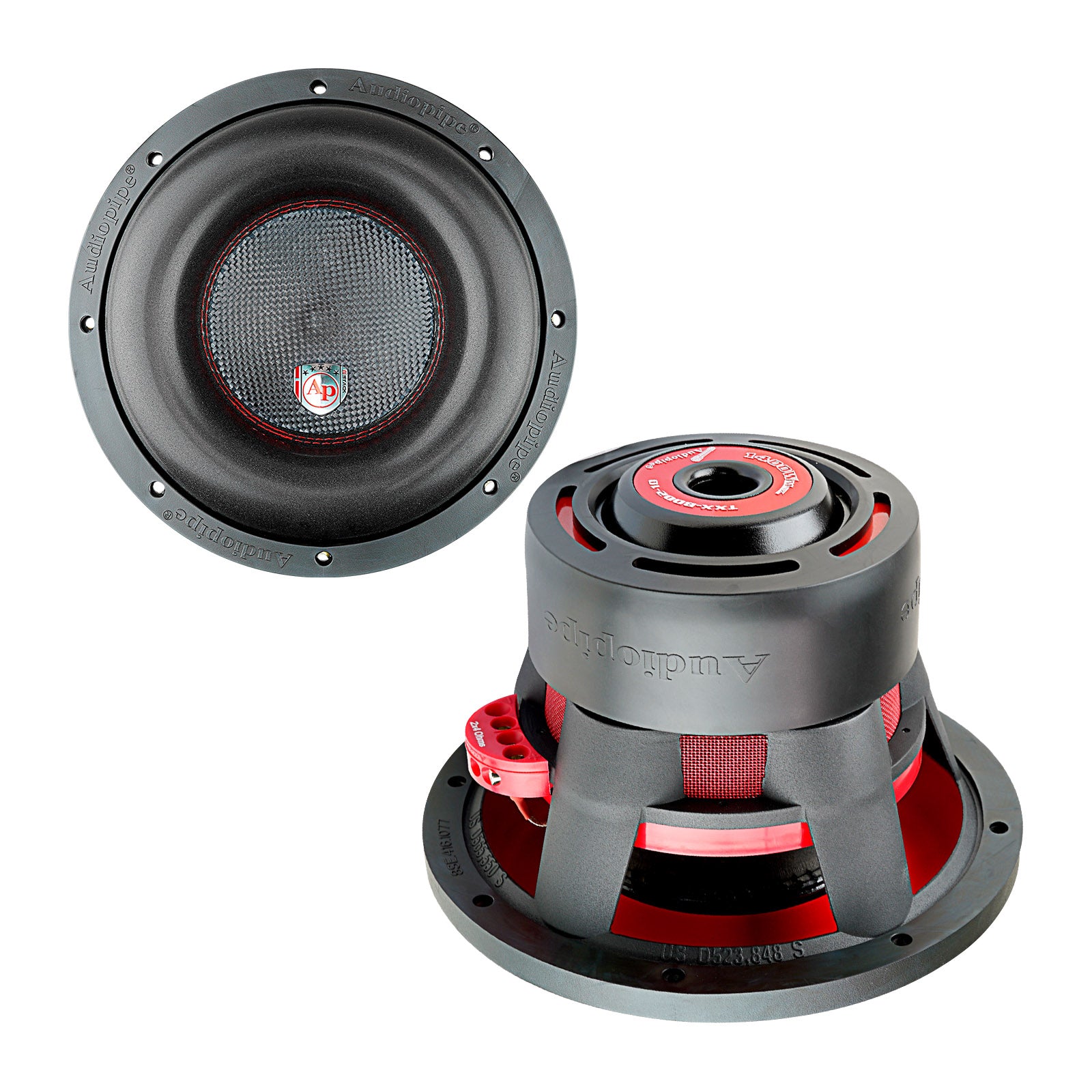 10” Double Stack High Power Subwoofer (TXX-BDD2-10) – Audiopipe