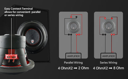 10” Double Stack High Power Subwoofer (TXX-BDD2-10)