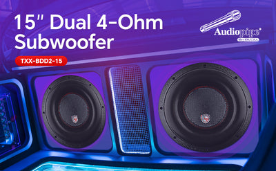 15” Double Stack High Power Subwoofer (TXX-BDD2-15)
