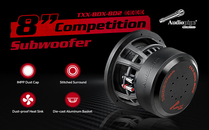 8" Competition Subwoofer (TXX-BDX-8D2)