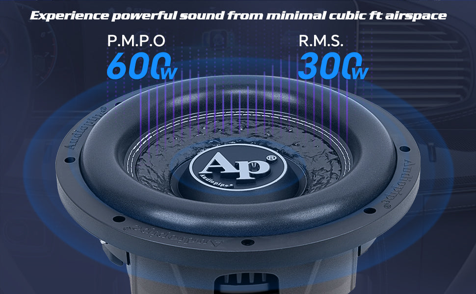 10" Shallow Mount Subwoofer (TXX-FB1000), Sold individually