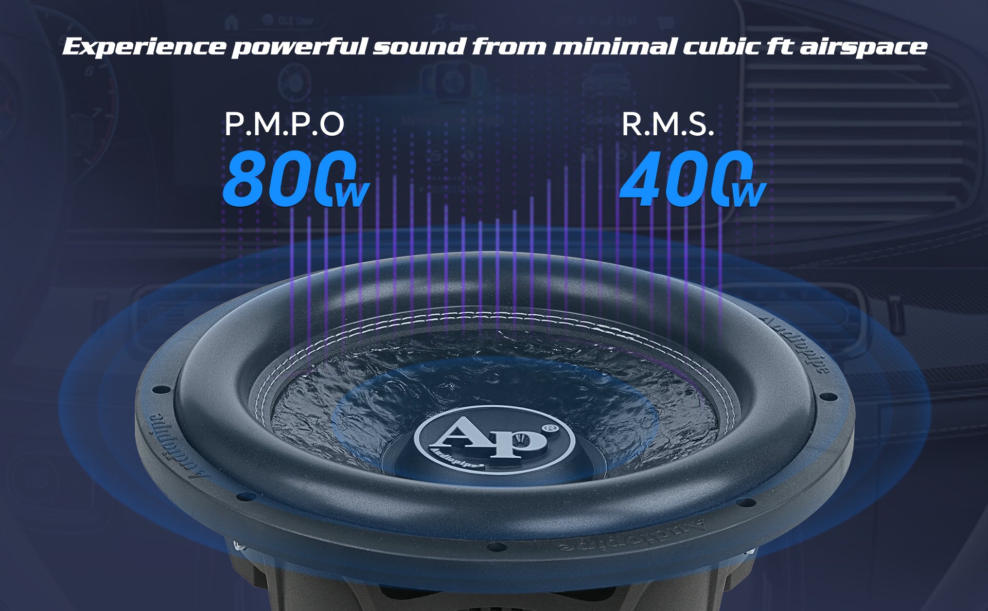 12" Shallow Mount Subwoofer (TXX-FB1200), Sold individually