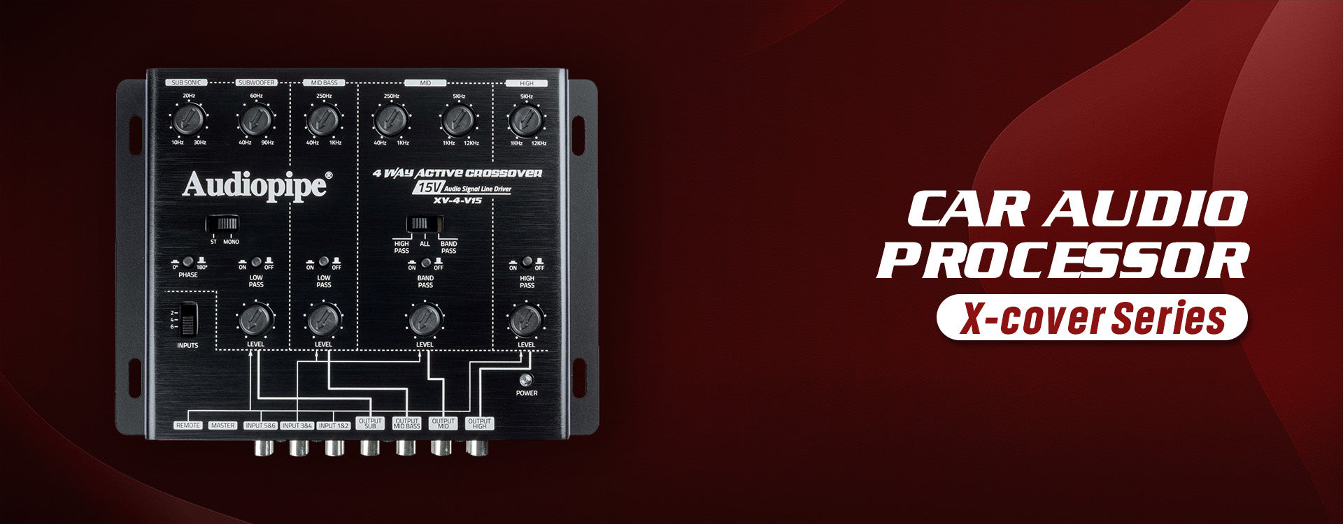 Car Audio Processors X-over Series