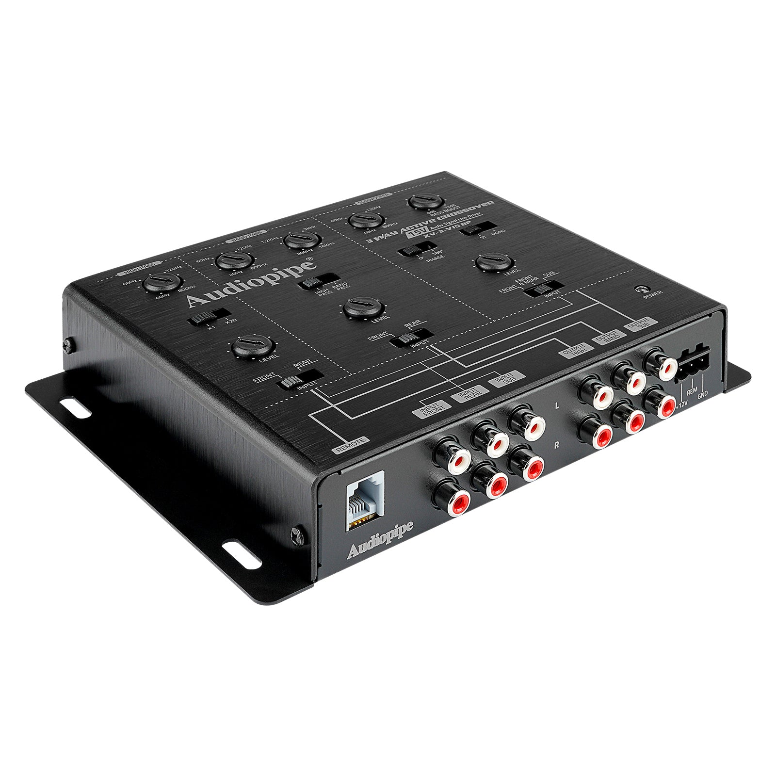 3-Way Active Crossover With Bandpass Filter (XV-3-V15BP)