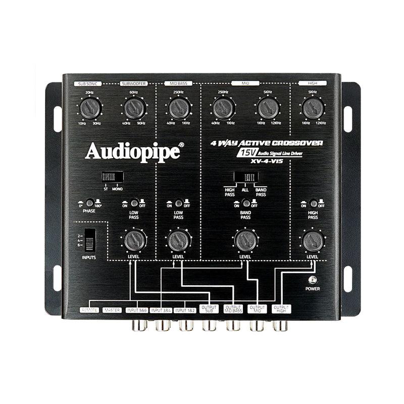 4-Way Active Crossover (XV-4-V15)