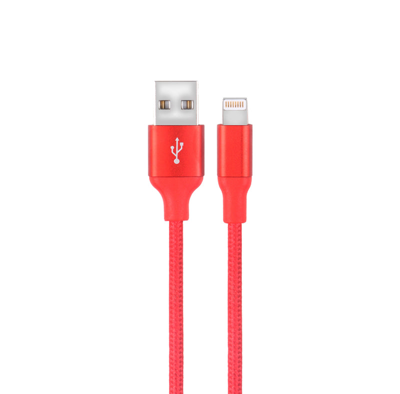 AIQ-USBLIT-3RED 3’ Lightning (MFI) Cable