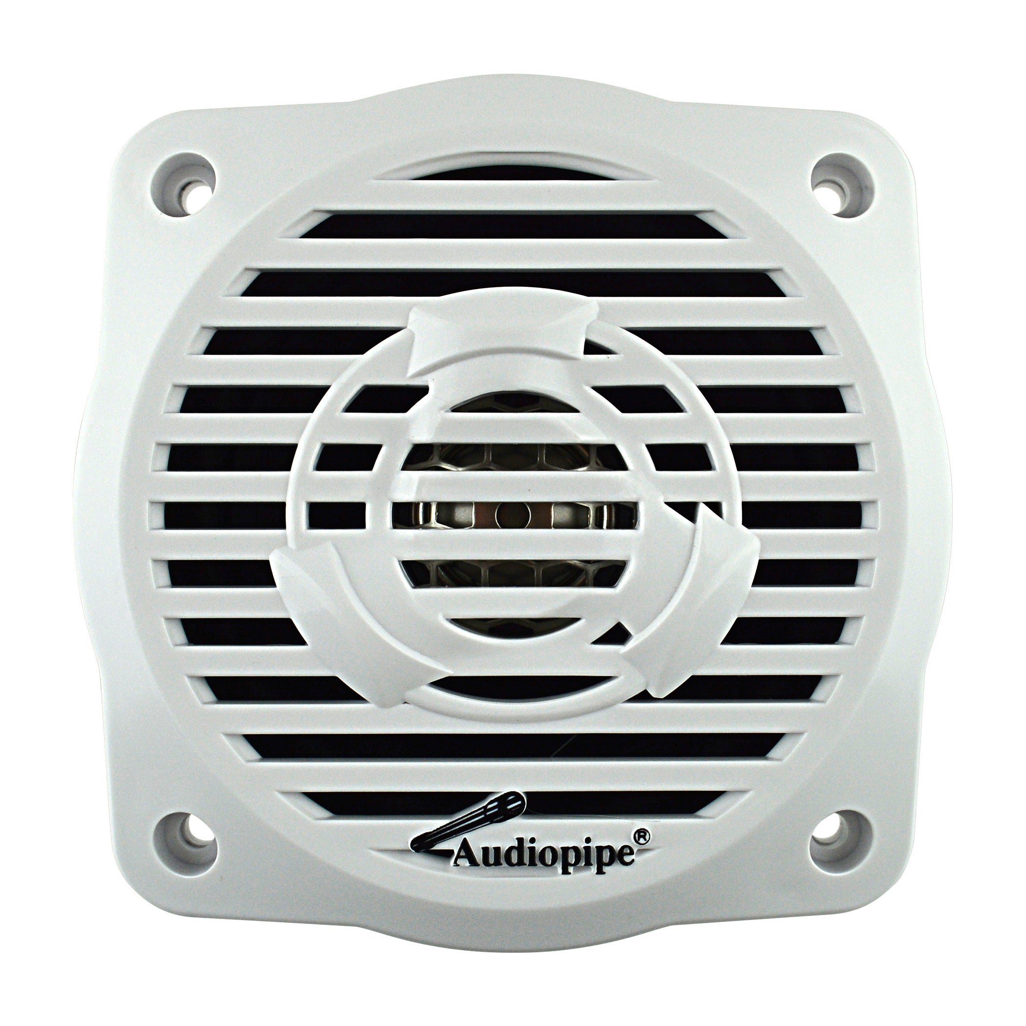 APSW-4032 WHT - 4” Coaxial 2-Way Marine Speaker - White