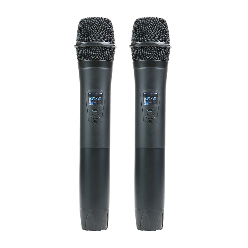 APWU-600-UBRB - 2 Channels UHF Wireless Microphone System