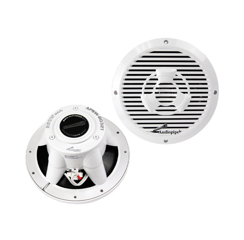 APSW-8032T 8” Coaxial Marine Speaker