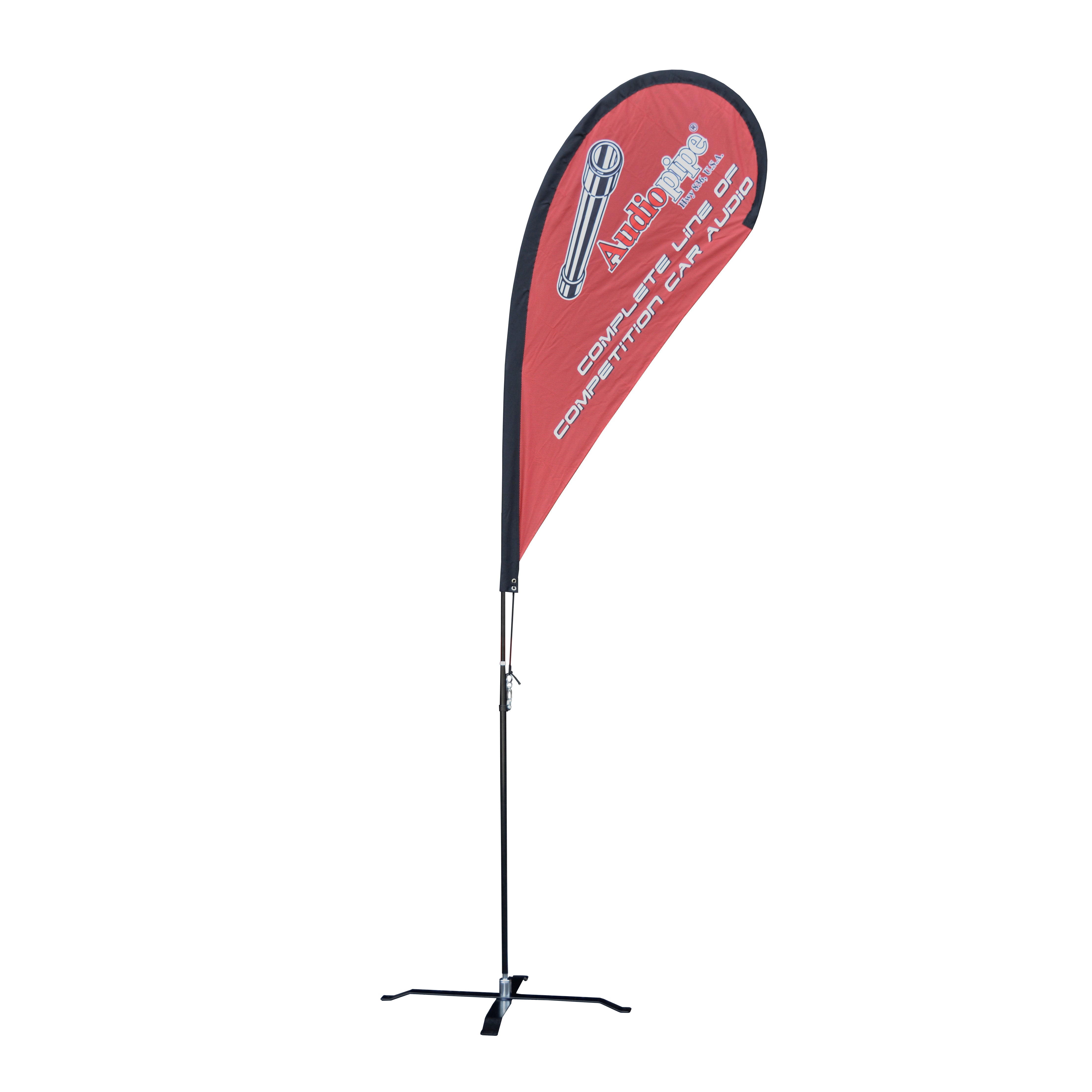 Audiopipe Car Audio Flag with Stand