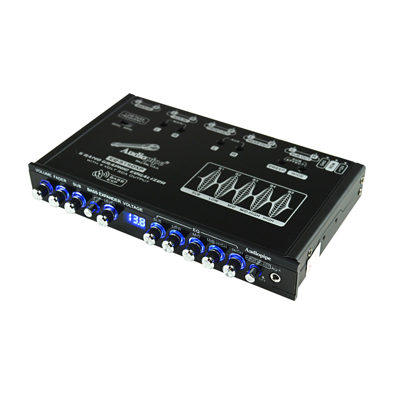 EQ-515DXP - 5 Band Graphic Equalizer with 9 Volt RCA Output
