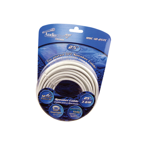 American Terminal 20 Gauge 1000 Feet Speaker Wire Cable with Flex Clear PVC Sheathing Ideal for Home Theater Speakers, Marin, and Car Speakers