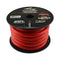 TPS-0CPR-25R - 0 Gauge 25’ 100% Copper Flexible Primary Wire - Red